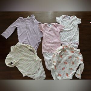 Bundle of Y2K vintage vibe onesies baby girl